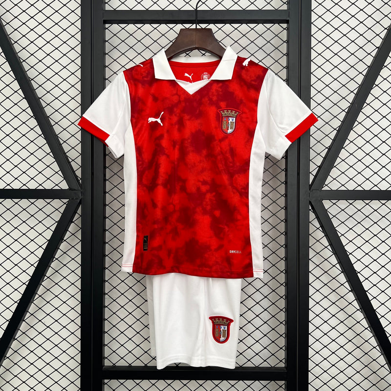 Kit Criança Braga Principal 25-26 - Liga Betclic