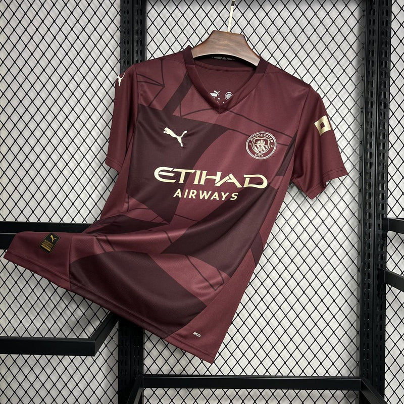 Camisola Manchester City 3º Equipamento 24-25 - Premier League