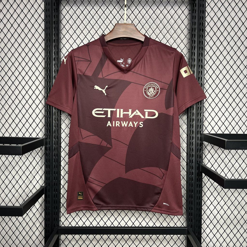 Camisola Manchester City 3º Equipamento 24-25 - Premier League