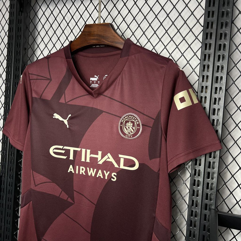 Camisola Manchester City 3º Equipamento 24-25 - Premier League