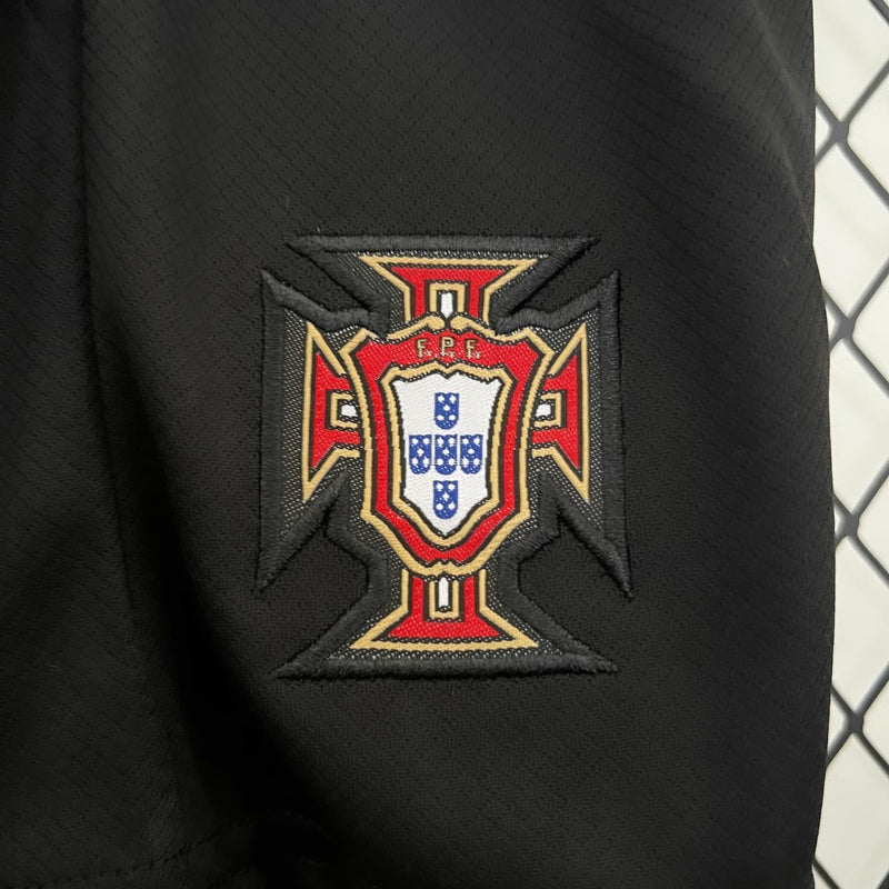 Kit Criança Seleção Portugal Alternativa - Euro 2024