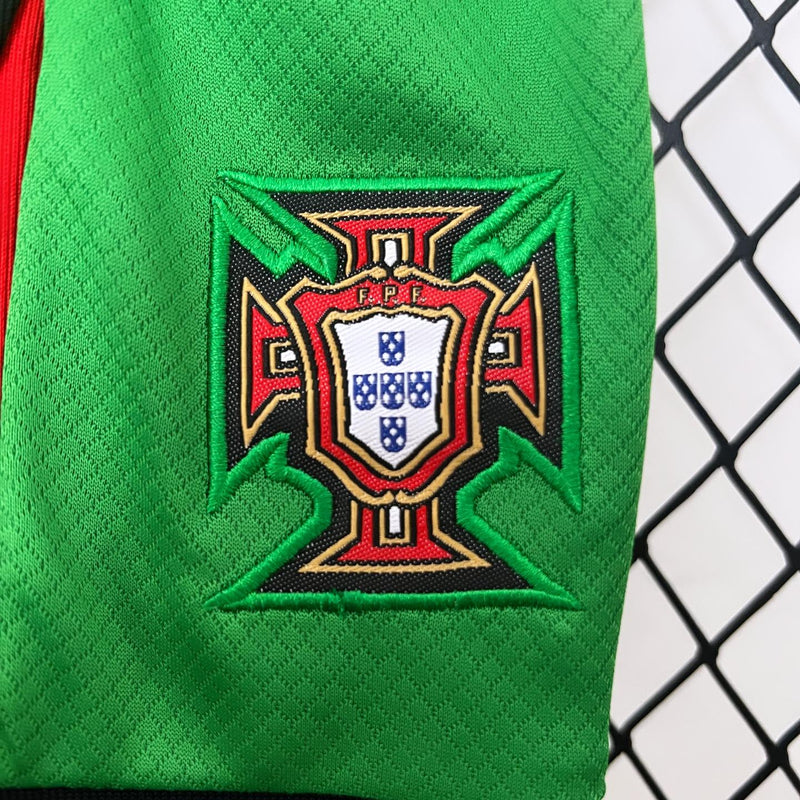 Kit Criança Seleção Portugal Principal - Euro 2024