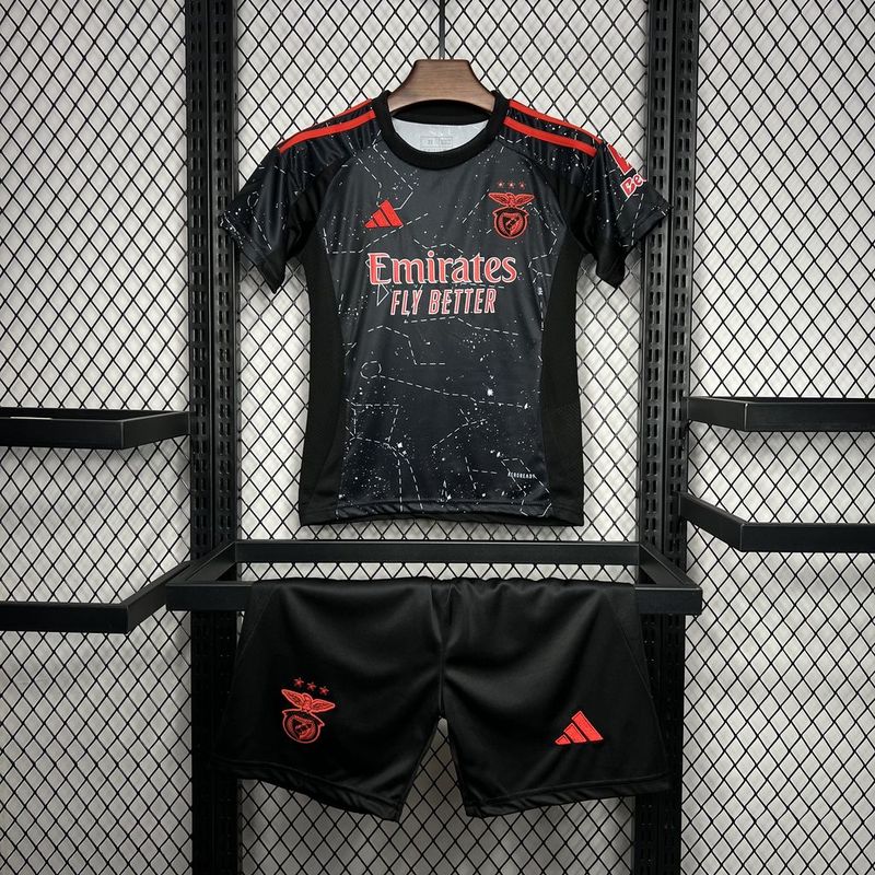 Kit Criança Benfica Alternativo 24-25 - Liga Betclic