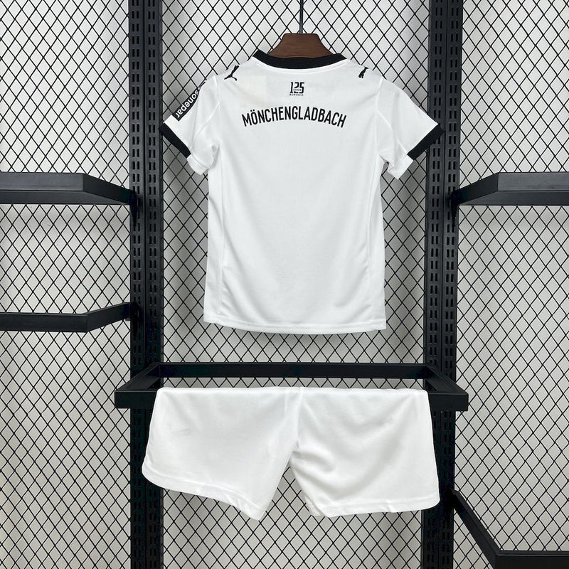 Kit Criança Borussia Mönchengladbach Principal 25-26 - Bundesliga