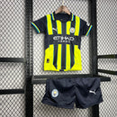 Kit Criança Manchester City Alternativa 24-25 - Premier League