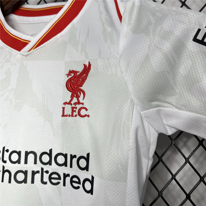 Kit Criança Liverpool 3º Equipamento 24-25 - Premier League