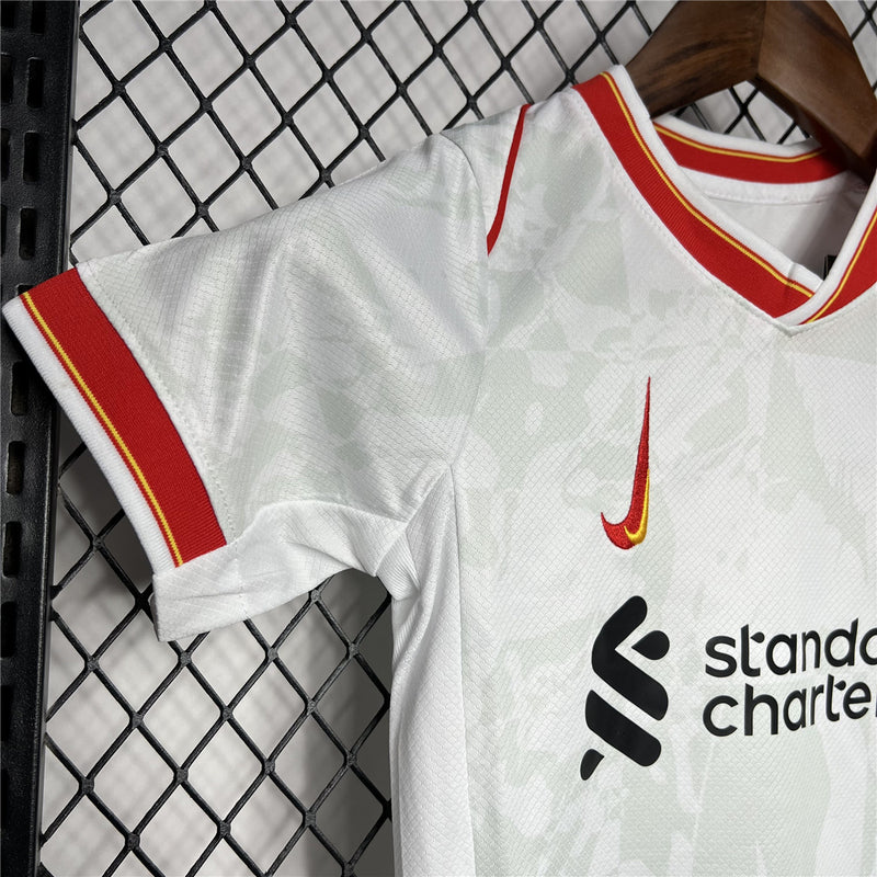 Kit Criança Liverpool 3º Equipamento 24-25 - Premier League