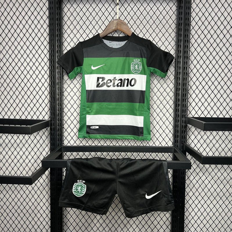 Kit Criança Sporting Principal 24-25 - Liga Betclic