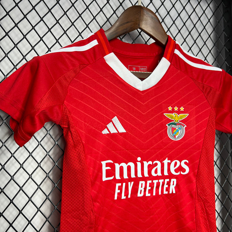 Kit Criança Benfica Principal 24-25 - Liga Betclic