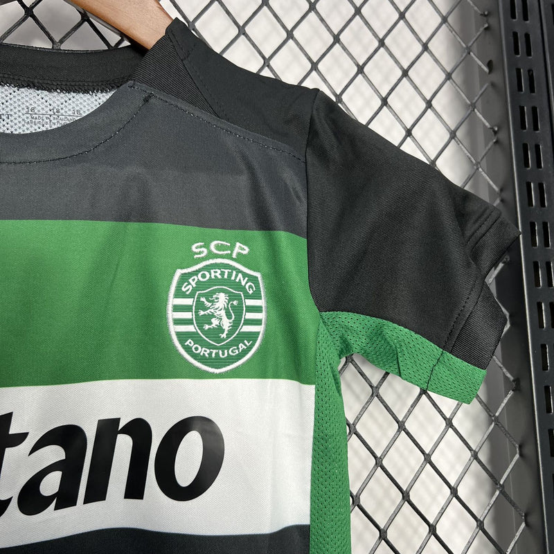 Kit Criança Sporting Principal 24-25 - Liga Betclic