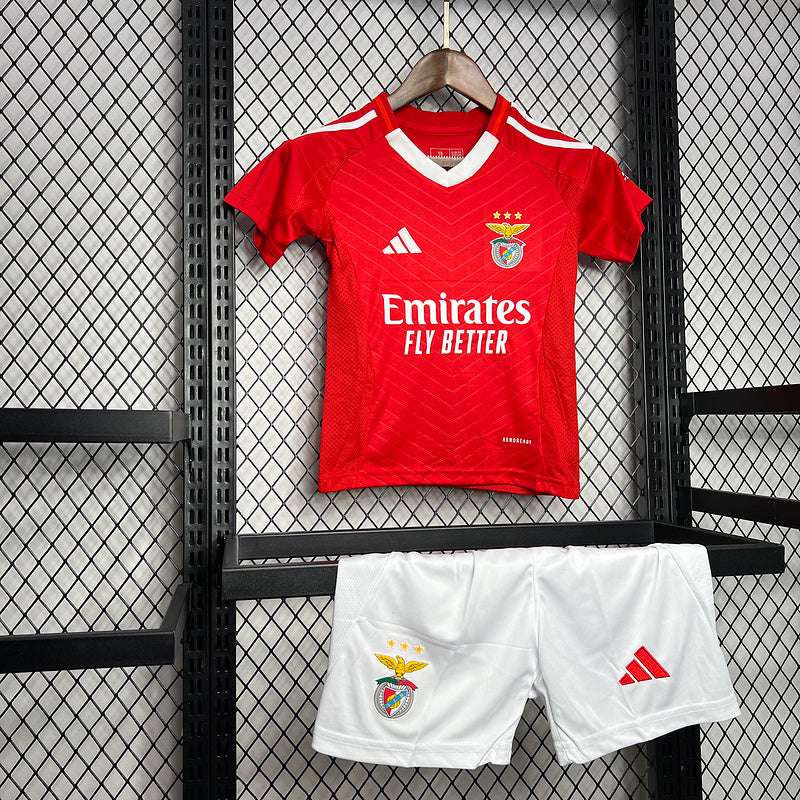 Kit Criança Benfica Principal 24-25 - Liga Betclic