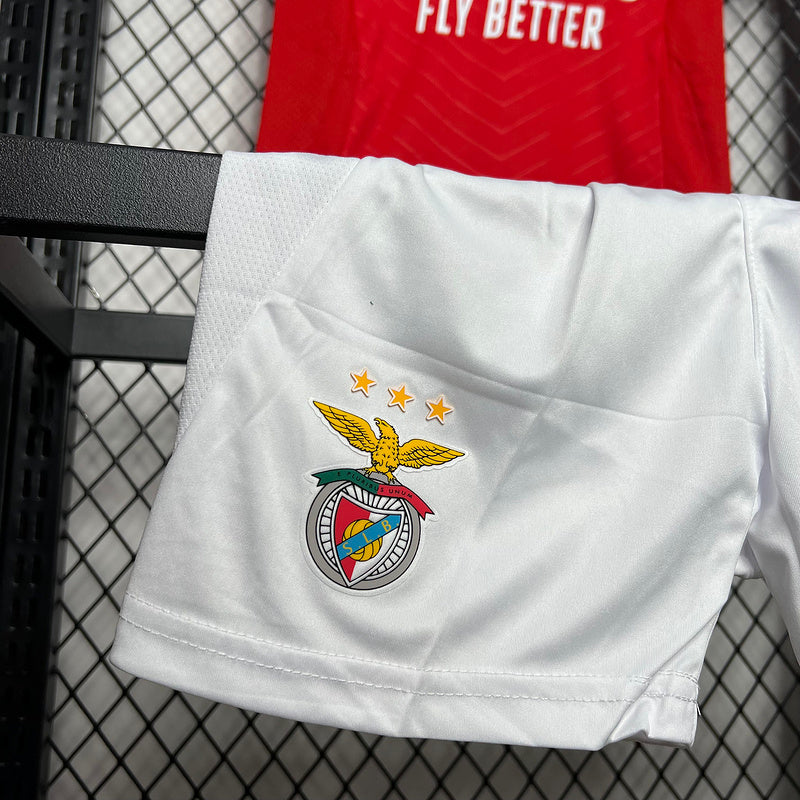 Kit Criança Benfica Principal 24-25 - Liga Betclic