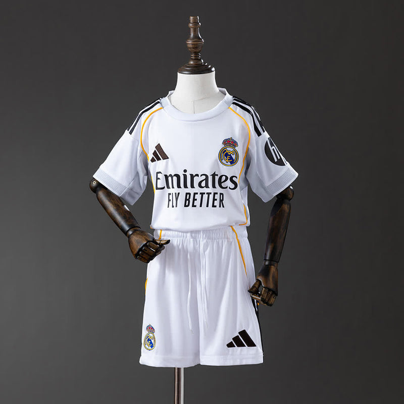 Kit Criança Real Madrid Principal 25-26 - La Liga