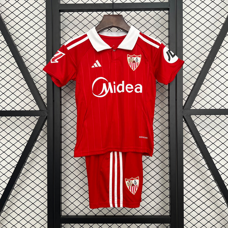 Kit Criança Sevilha Alternativa 25-26 - La Liga