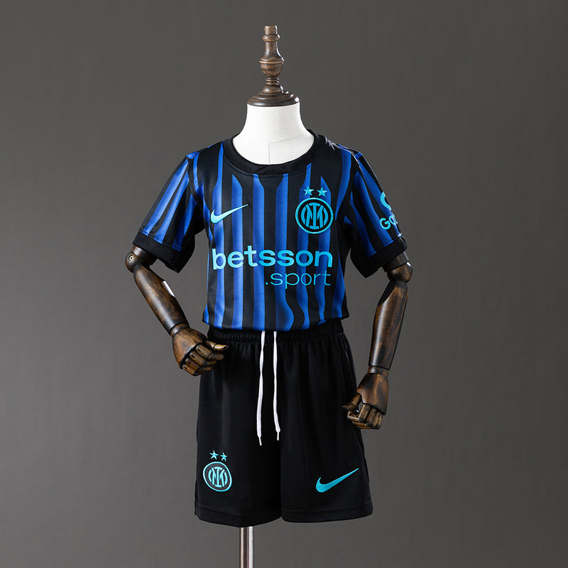 Kit Criança Inter Milão Principal 25-26 - Serie A