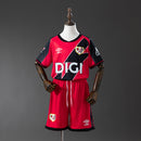 Kit Criança Rayo Vallecano Alternativa 25-26 - La Liga