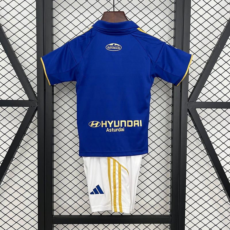 Kit Criança Real Oviedo Principal 25-26 - La Liga