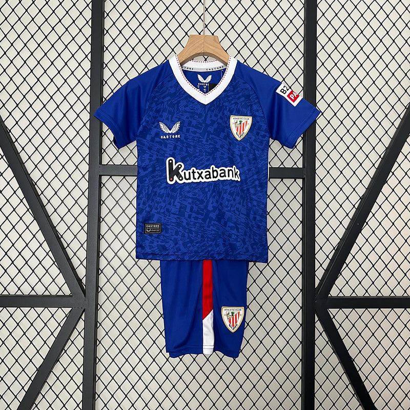 Kit Criança Athletic Bilbao Alternativo 24-25 - La Liga