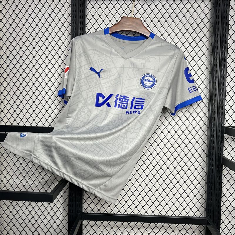 Camisola Alavés Alternativa 24-25 - La Liga