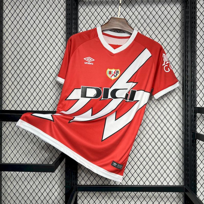 Camisola Rayo Vallecano Principal 24-25 - La Liga