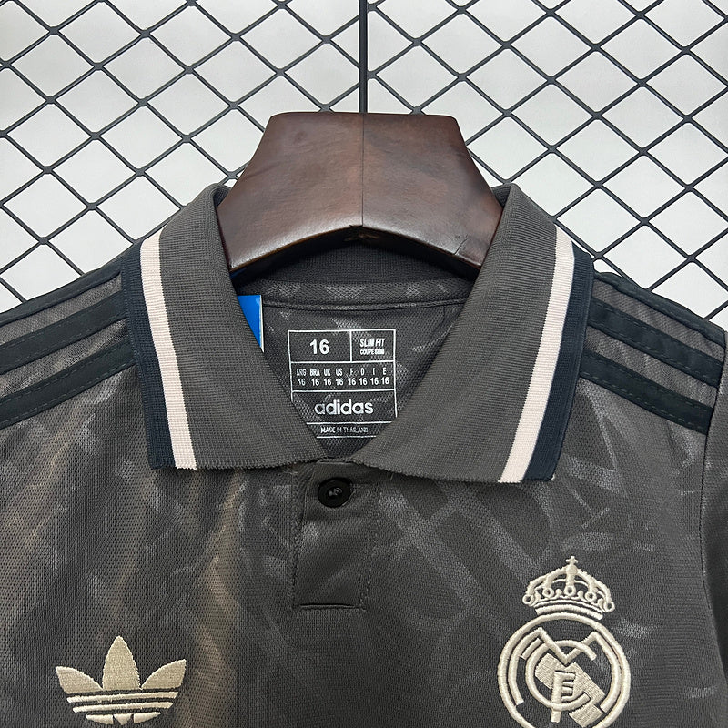 Kit Criança Real Madrid 3º Equipamento 24-25 - La Liga