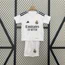 Kit Criança Real Madrid Principal 24-25 - La Liga